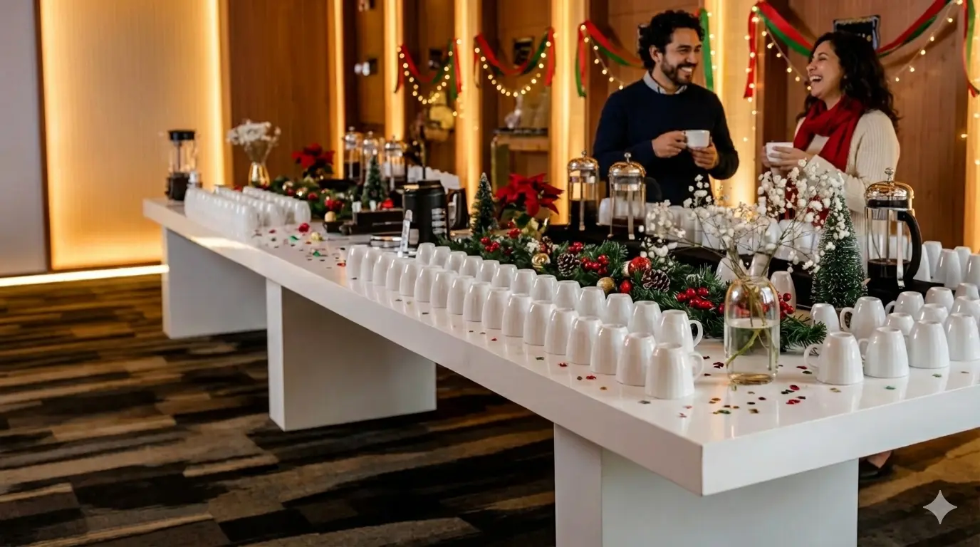 Asegura tu Estación de Café para Q1 2026 en Diciembre