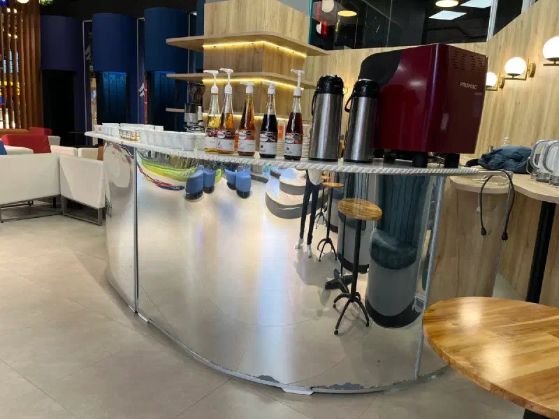 Estación de café de Experiencia VINTO en un evento corporativo en oficinas, foto 1 de 56