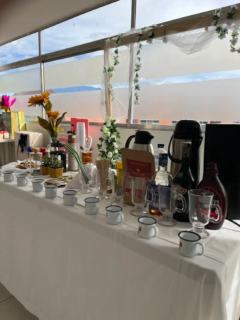 Estación de café de Experiencia VINTO en una boda o evento social, foto 3 de 39