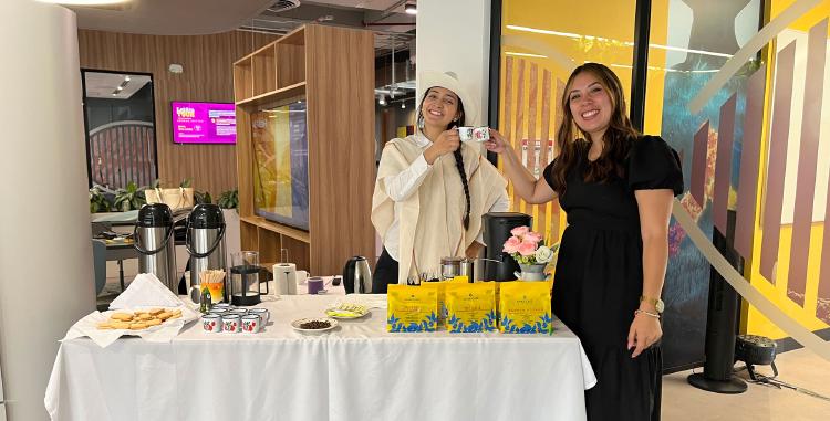 Estación de Café VIP para AstraZeneca en Bogotá