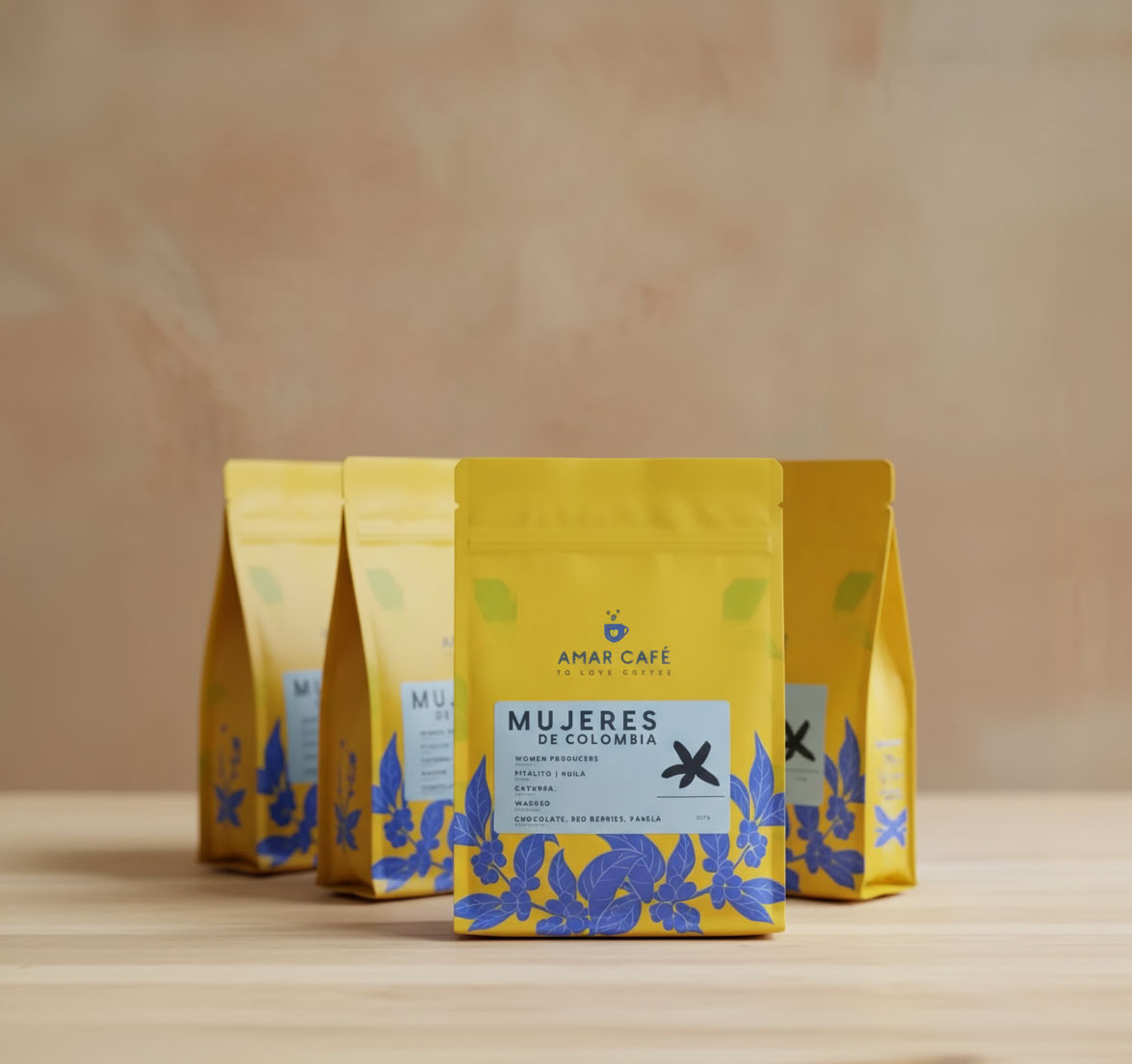 Mujeres de Colombia (Pack x 4)